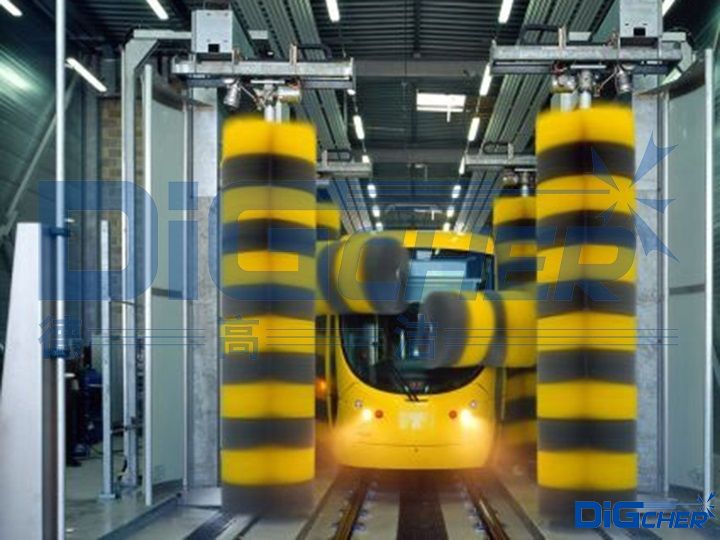 全自動軌（guǐ）道車輛清洗係統