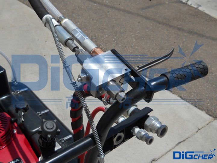 D380HP手推式交通標線（xiàn）清除機手柄