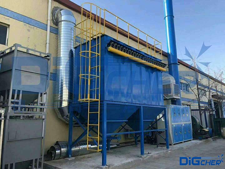 藥（yào）廠布袋式除塵器