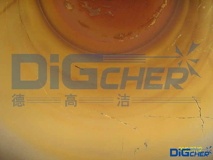 未清洗的還原（yuán）爐鍾罩