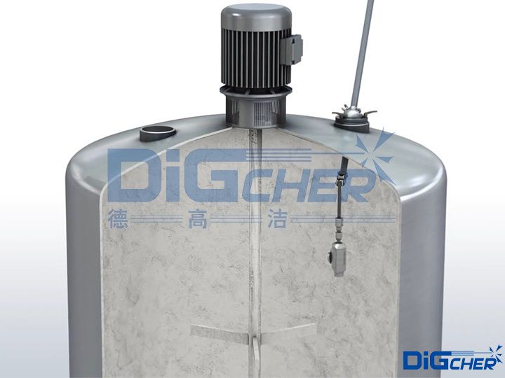 高壓水反應釜自動清洗係統