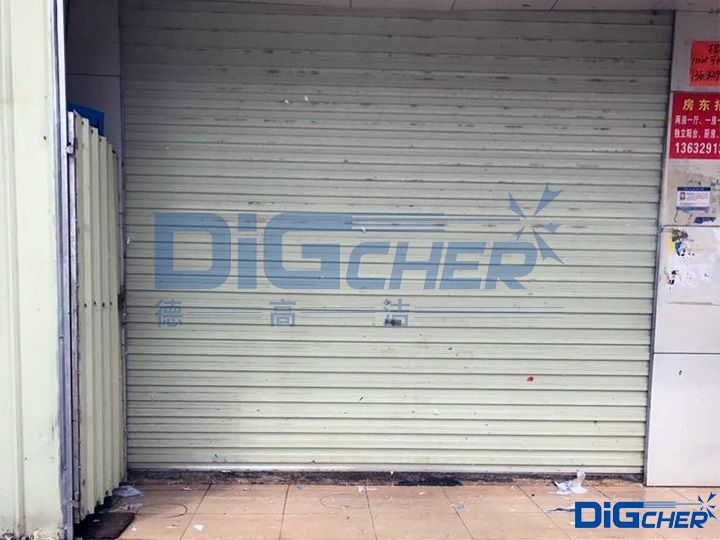 高壓水清理後（hòu）