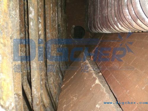 鍋爐高壓清洗機清洗後的鍋爐過熱器