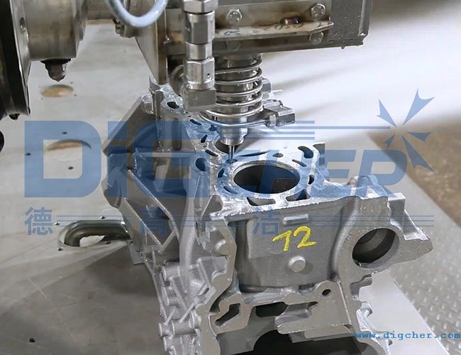 發（fā）動機缸（gāng）體去毛刺機