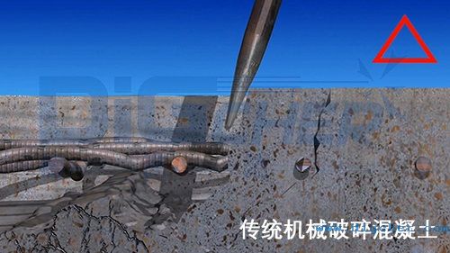 傳統機（jī）械破碎混（hún）凝土