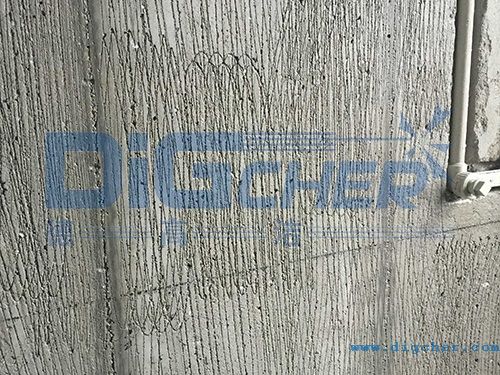 高壓水射流拉（lā）毛效果圖