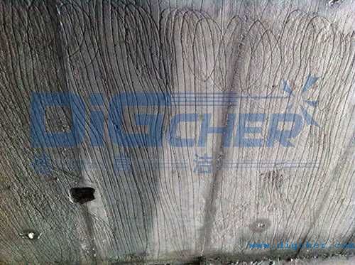 牆（qiáng）麵水射流拉毛效果圖