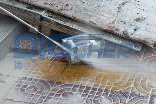 高壓水射流鑄（zhù）件型殼清（qīng）理