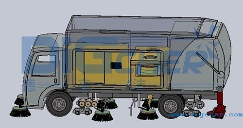 多（duō）功能軌道槽清洗車