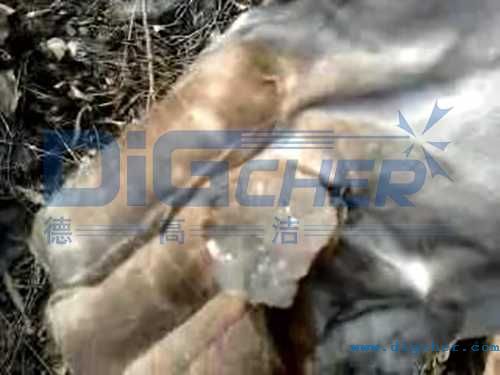 煤氣管道積萘結晶（jīng）