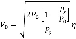 噴嘴流速公式表達式